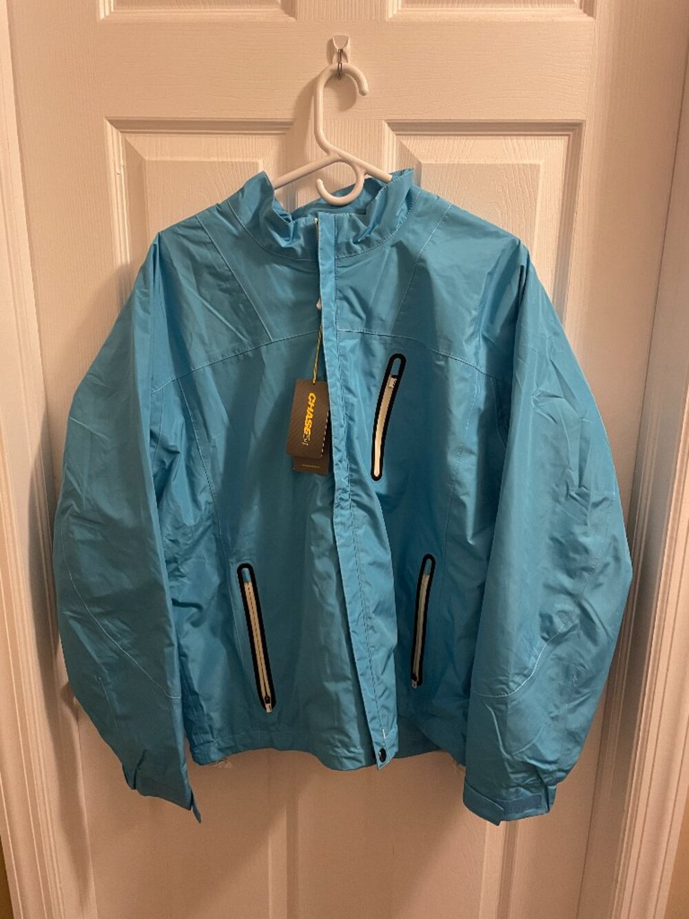 Chase54 Jacket Mens Large Waterproof Lanier Blue New with Tags